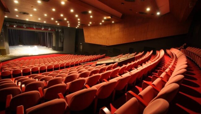 Interior of Belgrade Drama Theatre